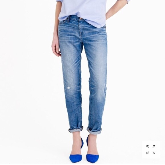 j crew slim boyfriend jean